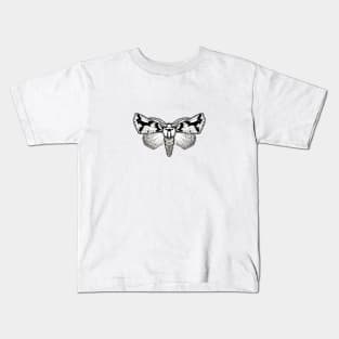 South Island Lichen Moth Kids T-Shirt